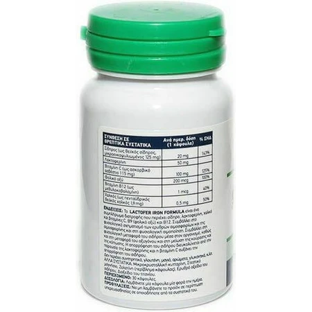 Doctor's Formulas Lactofer Iron Formula 30 capsules