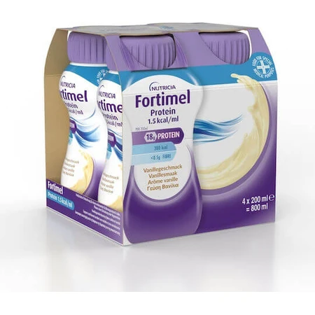 Nutricia Fortimel Extra Spezial Nahrungsergänzungsmittel 4 x 50ml Vanille