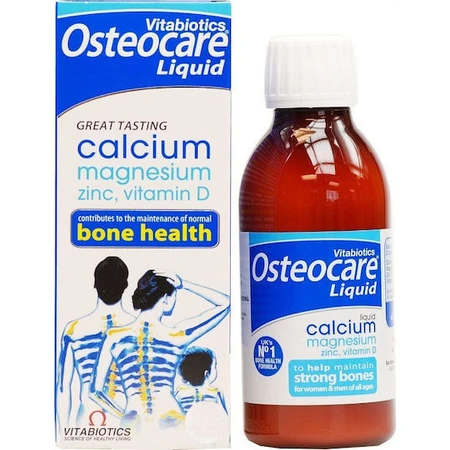 Vitabiotics Osteocare Liquid Original Bone Health Supplement 200ml Orange