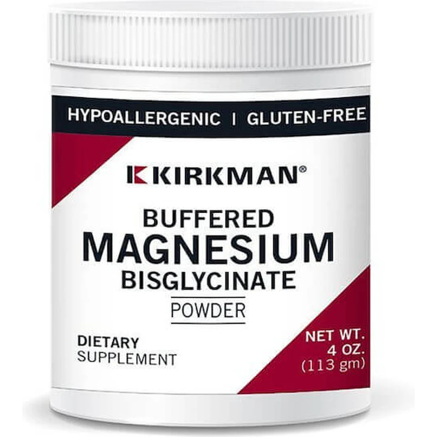 Kirkman Magnesium Bisglycinate Bufferized Magnesium Powder 113gr