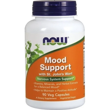 Now Foods Mood Support Suplemento para la ansiedad 90 cápsulas vegetales