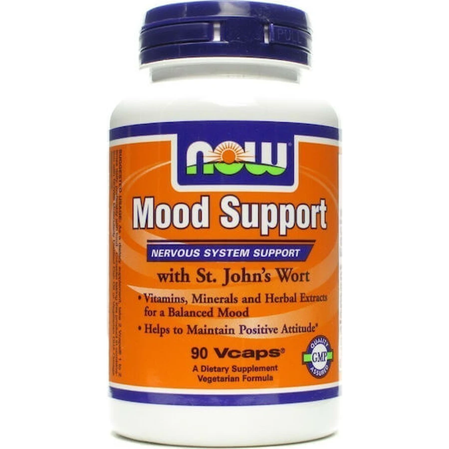 Now Foods Mood Support Suplemento para la ansiedad 90 cápsulas vegetales