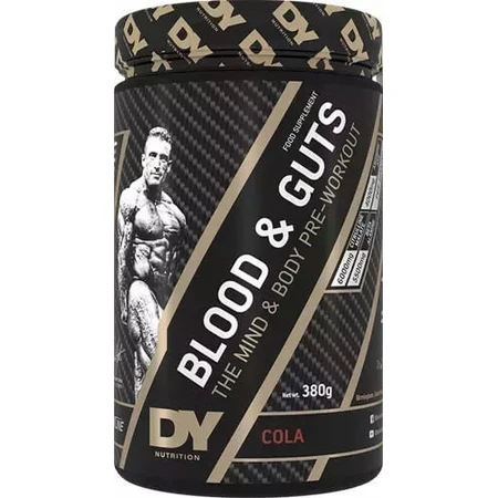 Dorian Yates Blut & Guts Pre Workout Ergänzung 380gr Cola