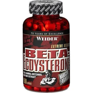 Weider Beta Ecdysterone Supplement for Workout & Testosterone Enhancement 150 caps