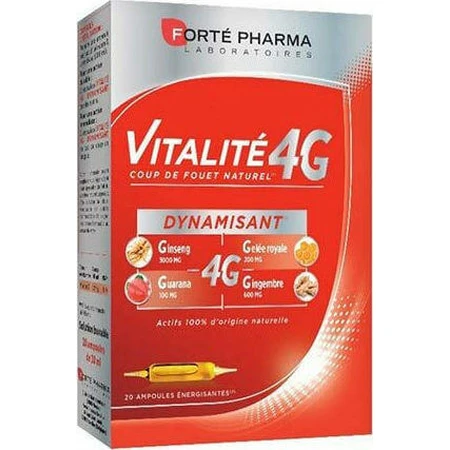 Forte Pharma Vitalite 4G Vitalite 4G Complemento Alimenticio Especial 20 x 0ml Multisabor