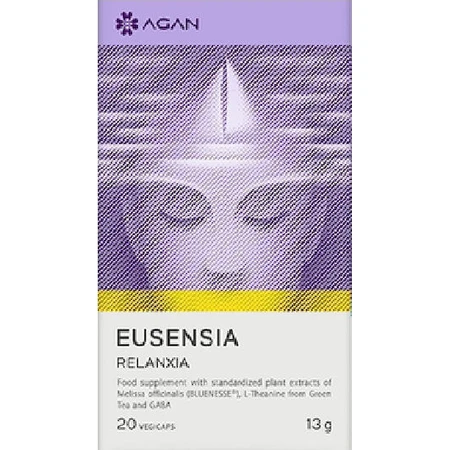 Agan Eusensia Relanxia Angst Ergänzung 20 vegetarische Kapseln