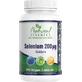 Natural Vitamins Selenium 200 mg 100 gélules végétales