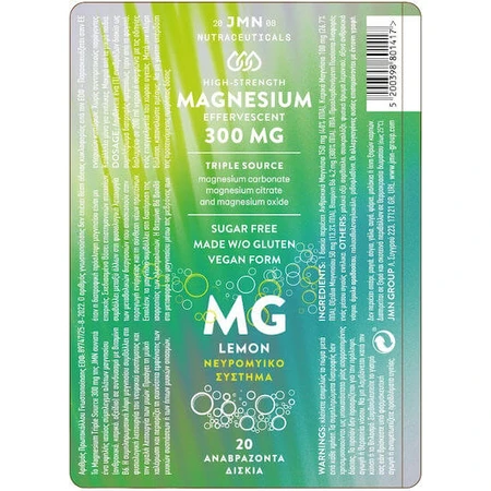 JMN Magnesiumcitraat 300mg 20 bruistabletten