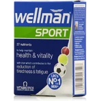 Vitabiotics Wellman Wellman Sport Gezondheid & Vitaliteit Speciaal Dieetsupplement 30 tabs