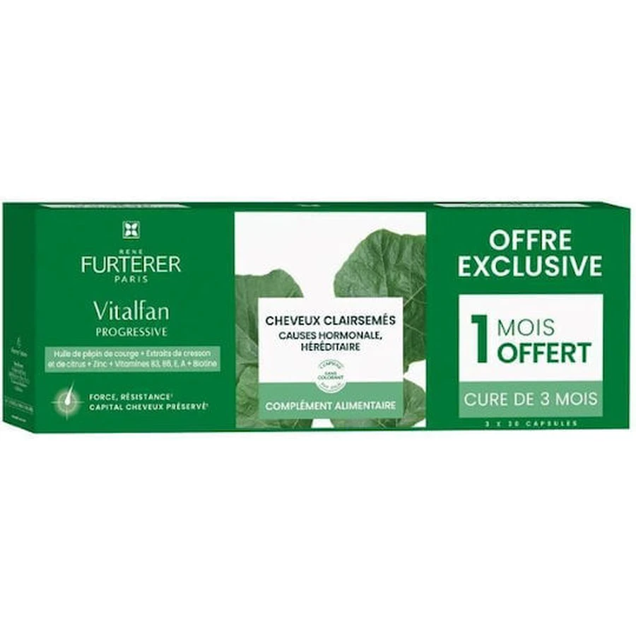 Rene Furterer Vitalfan Progressief Voedingssupplement Speciaal 3 x 10 capsules