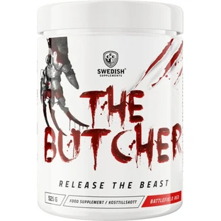 Swedish Supplements De Slager Pre Workout Supplement 525gr Rood Veld Oorlog