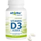 Aportha Vitamin D3 Vitamin for Immune System Strengthening & Egg Health 20000iu 120 caps