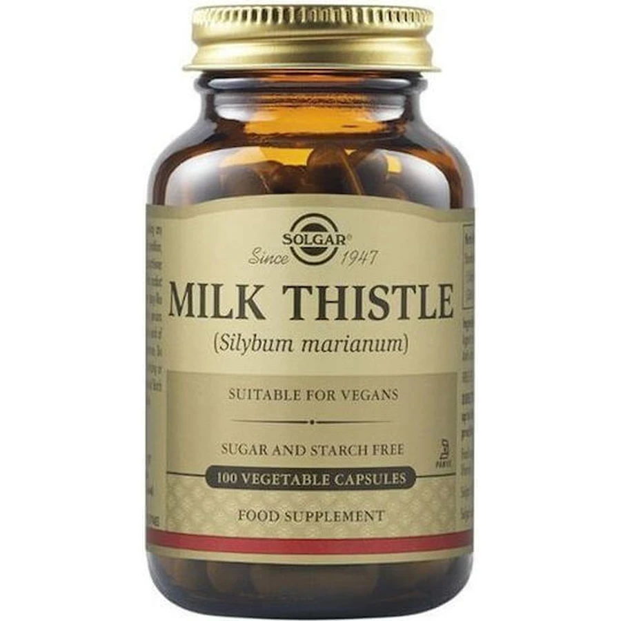 Solgar Milk Thistle 100 veget capsules