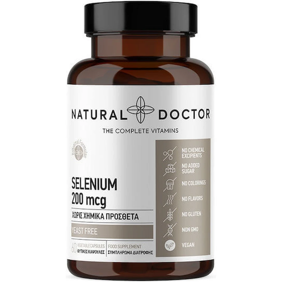 Natural Doctor Selenium 200mg 60 Capsules