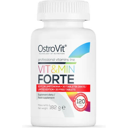 OstroVit Vit & Min Forte Complément Alimentaire Spécial 120 tabs