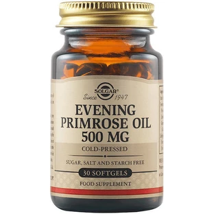 Solgar Evening Primrose Oil 500mg Menopause Supplement 30 softgels