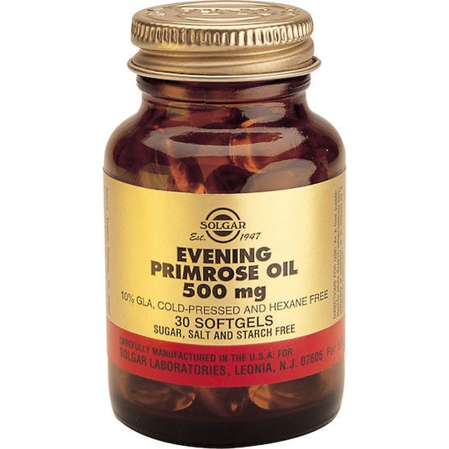 Solgar Evening Primrose Oil 500mg Menopause Supplement 30 softgels