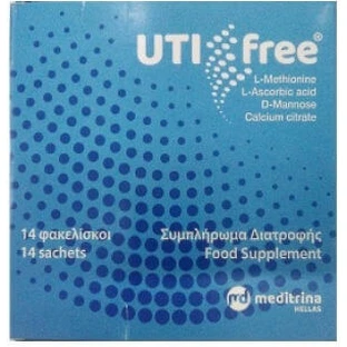 Meditrina UTI Free Spezial-Nahrungsergänzungsmittel 14 Beutel