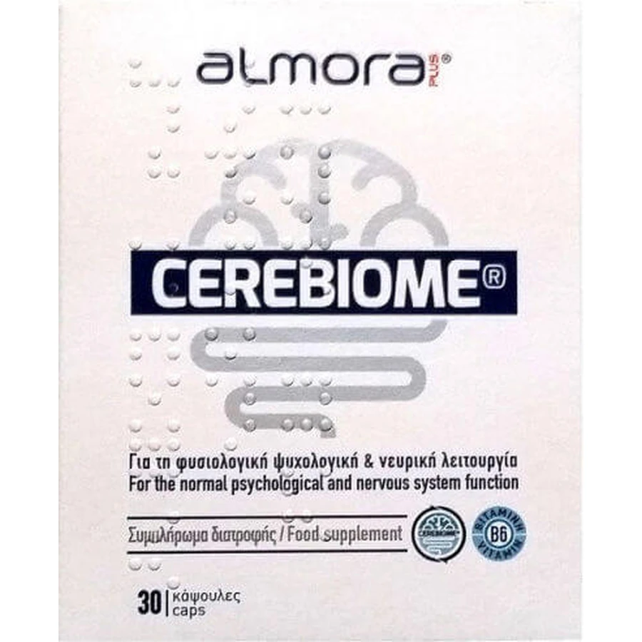 almora PLUS® CEREBIOME Complemento Alimenticio Especial 30 cáps.