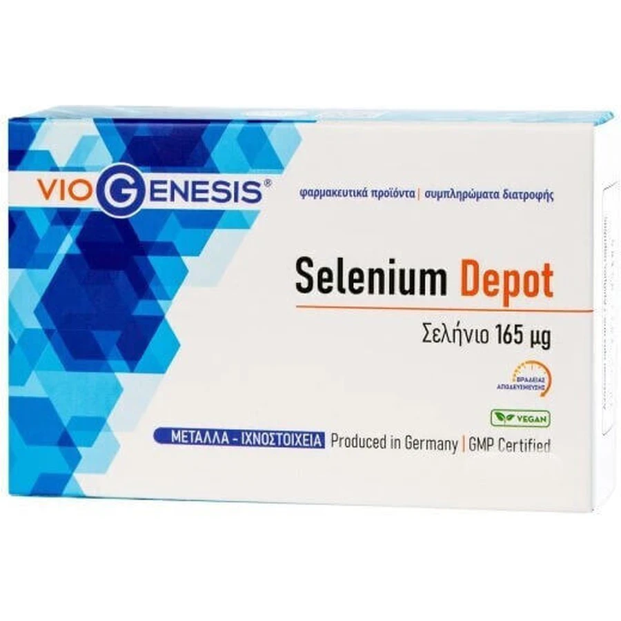 Viogenesis Depot 30 comprimidos de selenio