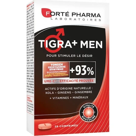 Forte Pharma Energie Tigra + Men Libido & Testosterone Boosting Supplement 28 tabs
