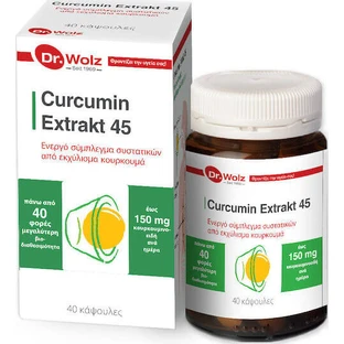 Dr. Wolz Curcumin Extra 45 150mg 40 Kapseln