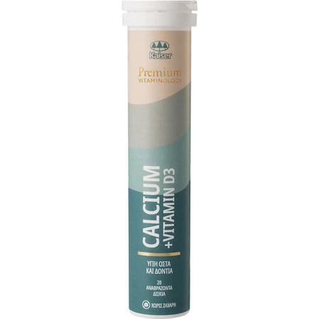Kaiser 1889 Premium Vitaminology Calcium en Vitamine D3 20 bruistabletten