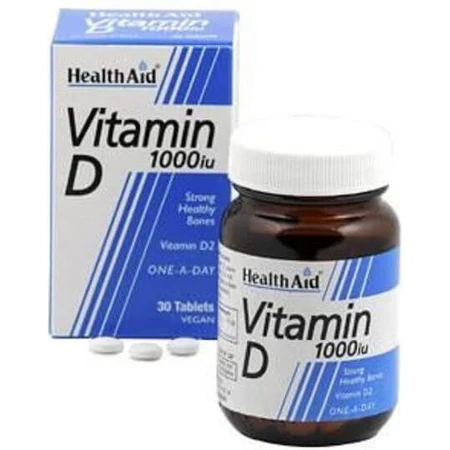 Health Aid Vitamin D3 Vitamin for Immune Support & Egg Health 1000iu 120 Tablets
