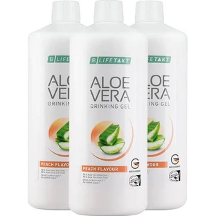 LR Aloe Vera Trinkgel 3 x 1000ml Pfirsich