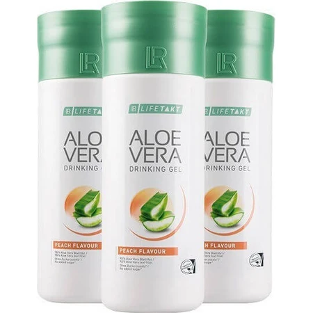 LR Aloe Vera Trinkgel 3 x 1000ml Pfirsich
