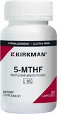 Kirkman 5-MTHF Vitamine pour la Santé du Système Nerveux 1mg Energie 120 gélules