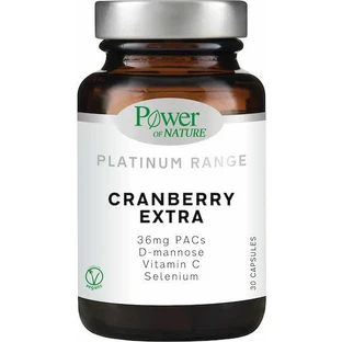 Power Of Nature Platinum Range Cranberry Extra 30 caps