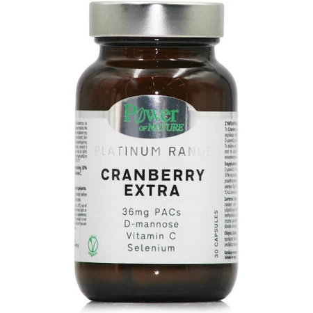 Power Of Nature Platinum Range Cranberry Extra 30 caps
