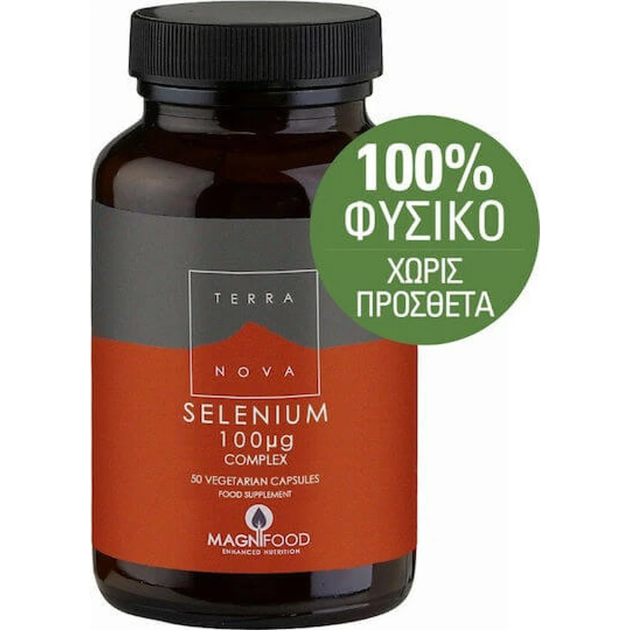 TerraNova Selenium Complex 100mg 50 kruidencapsules
