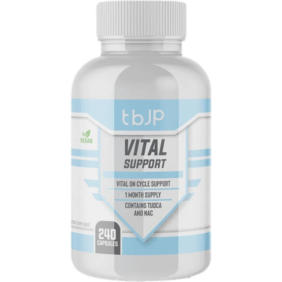 Coached by Jp Vital Support | Met Tudca & Nac [240 Capsules]