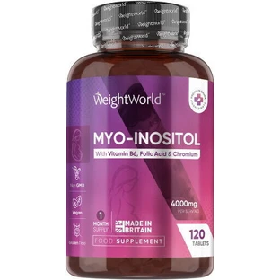 WeightWorld Myo-inositol Voedingssupplement Speciaal 120 tabs