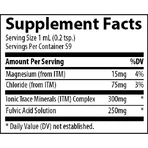 Spurenelemente ionische Fulvosäure 250mg Gewichtverlust Ergänzung 59ml