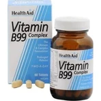 Health Aid B 99 Vitaminecomplex voor energie, immuunsysteem en haar 60 tabletten
