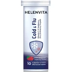 Helenvita Cold & Flu Immune System Strengthening Supplement 10 tabs eff Raspberry