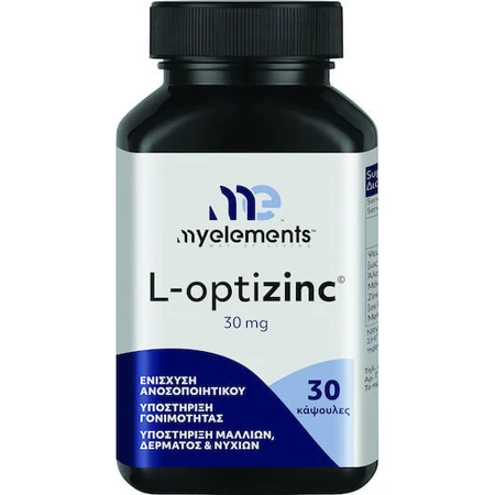My Elements L-optizink 30 mg 30 Capsules