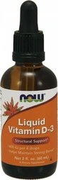 Now Foods Liquid Vitamin D-3 Immune Support & Egg Health Vitamin 400iu 60ml