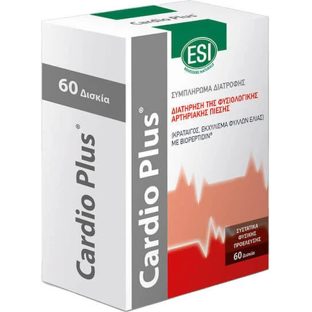 ESI Cardio Plus Suplemento Dietético Especial 60 tabletas