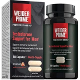 Weider Prime Testosteron Support für Männer Libido & Testosteron steigernde Ergänzung 60 Kapseln
