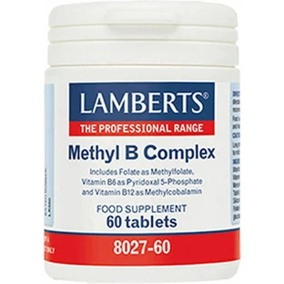 Lamberts Methyl B Vitamin Complex for Energy, Immune & Nervous System Strengthening 60 Tablets