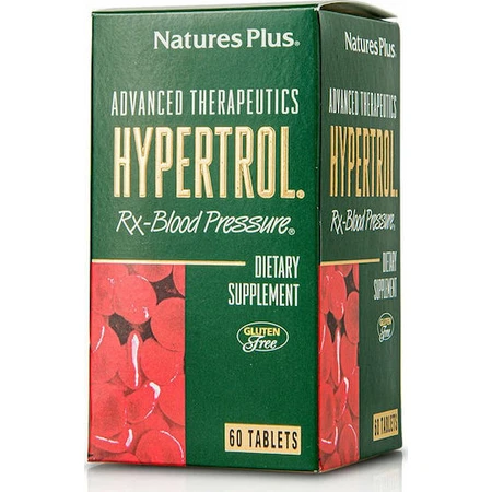 Nature's Plus Hypetrol Rx-Bloeddruk Speciaal Voedingssupplement 60 tabs