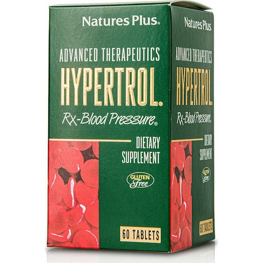 Nature's Plus Hypetrol Rx-Bloeddruk Speciaal Voedingssupplement 60 tabs
