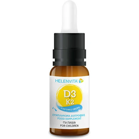 Helenvita D3-K2 Vitamin Drops for Immune Strengthening & Egg Health 200iu 20ml