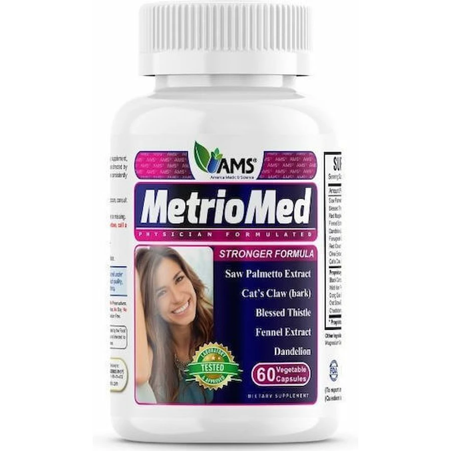 AMS MetrioMed Speciaal Voedingssupplement 60 plantaardige capsules