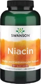 Swanson Niacin Vitamin für die Gesundheit des Nervensystems 500mg 250 Kapseln