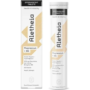 Vican Aletheia Magnesio + B6 20 comprimidos efervescentes sabor limón pomelo